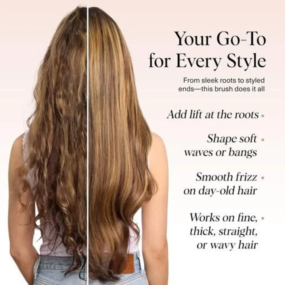 Kitsch Thermal Round Brush Heated Blowout Brush NWT FRIZZ-FREE